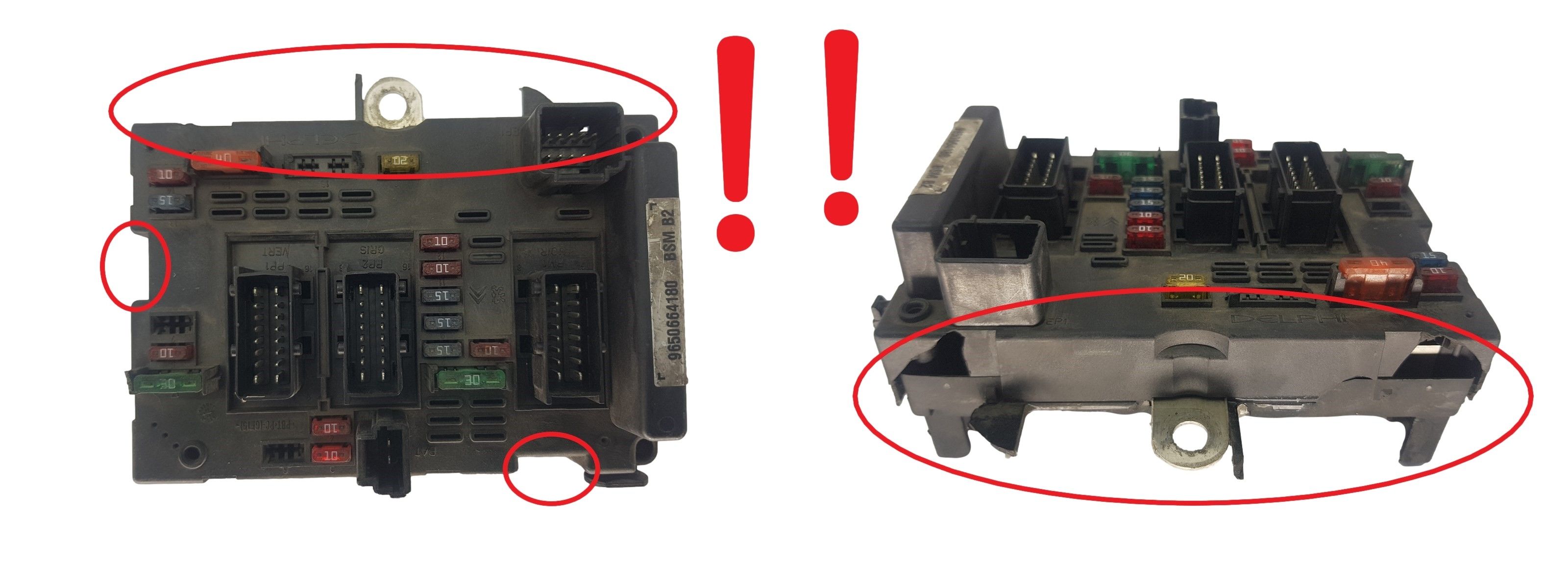 Шофьор BSM B2 9650664180 PSA Delphi 1818 main product photo