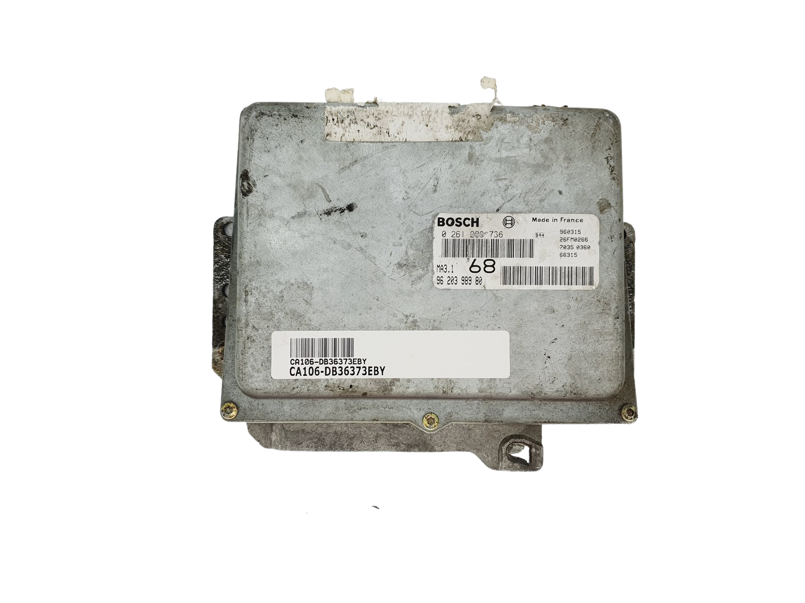 Шофьор 0261203736 9620398980 MA3.1 26FM0266 PSA Bosch 36373 main product photo