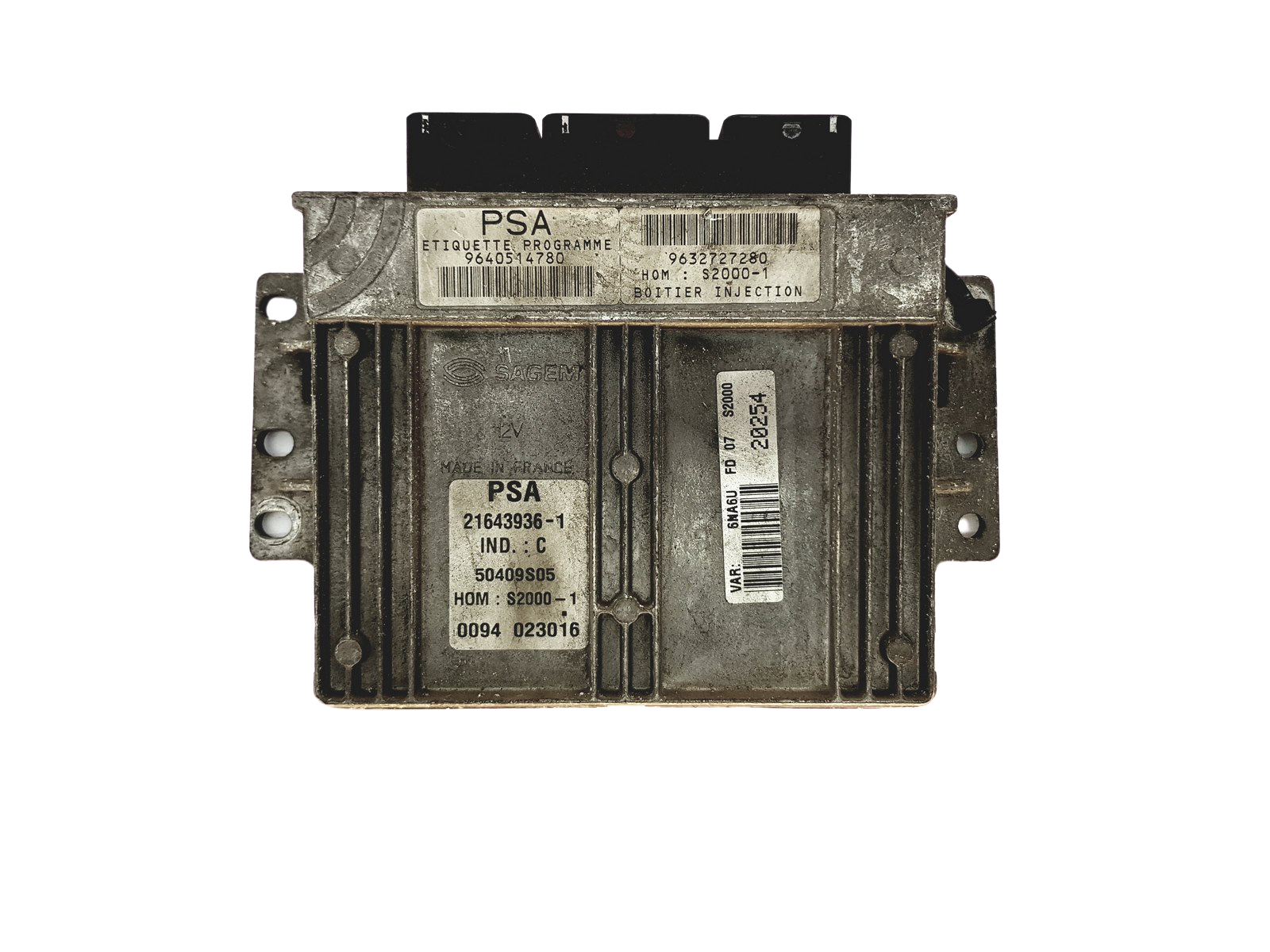 Шофьор 9640514780 9632727280 21643936-1 PSA Sagem 24708 main product photo