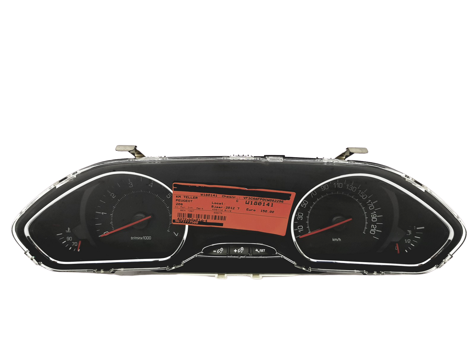 Тахометър Peugeot 208 9673777580 G 32427 main product photo
