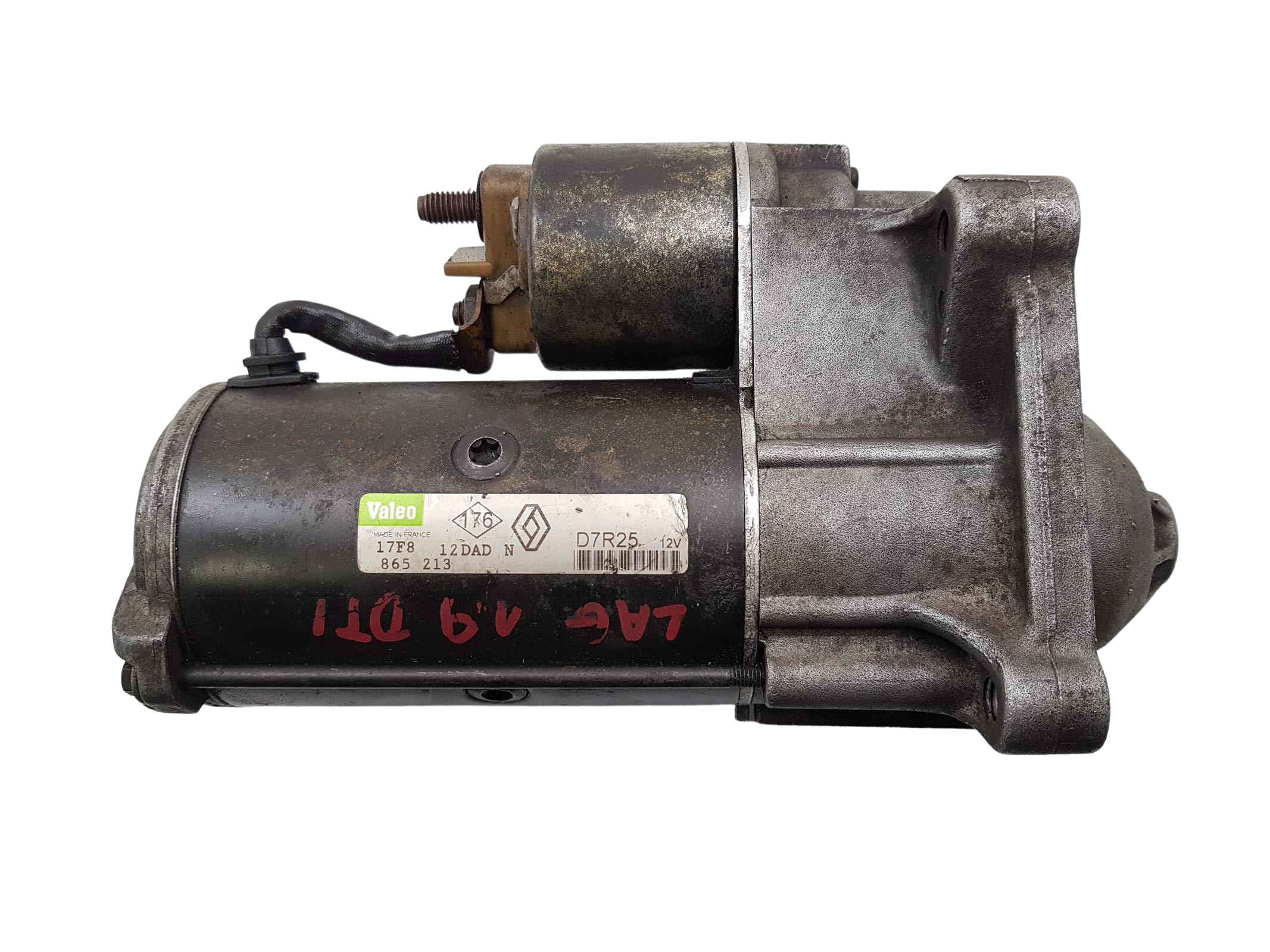 Стартер Renault 7700865213 D7R25 1.9 Valeo 1258 main product photo