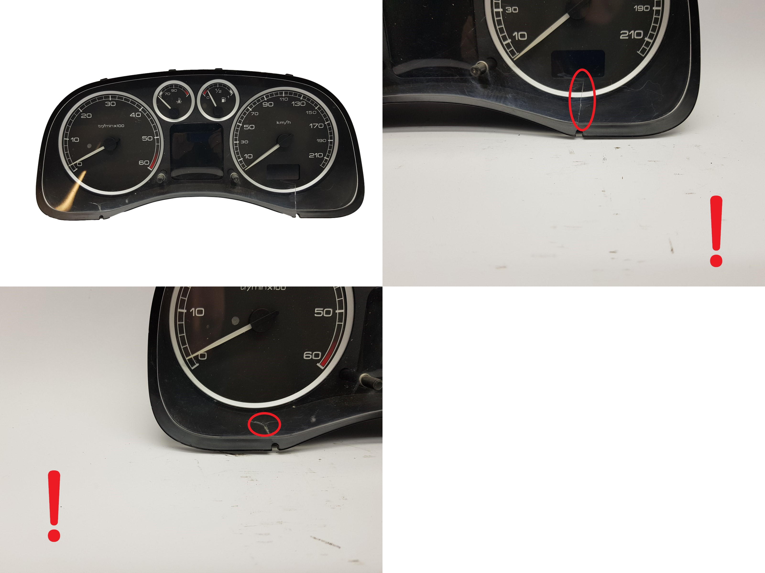 Тахометър Peugeot 307 9655476580 G00 3066 main product photo