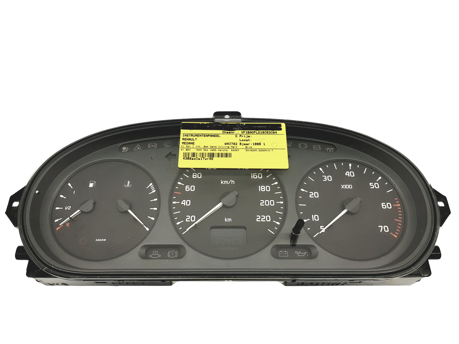 Брояч Renault Megane 1 Scenic 1 21578161-2 46094 main product photo