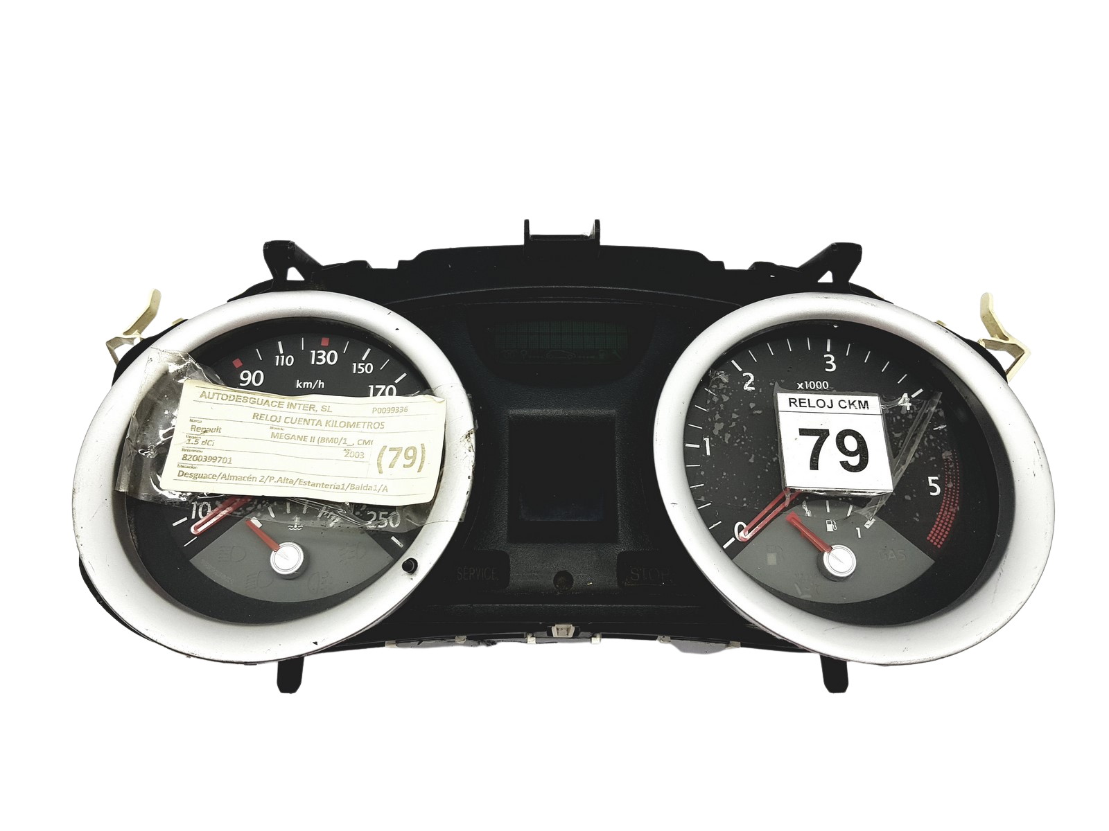 Тахометър Renault Megane 2 8200399701 D 57696 main product photo