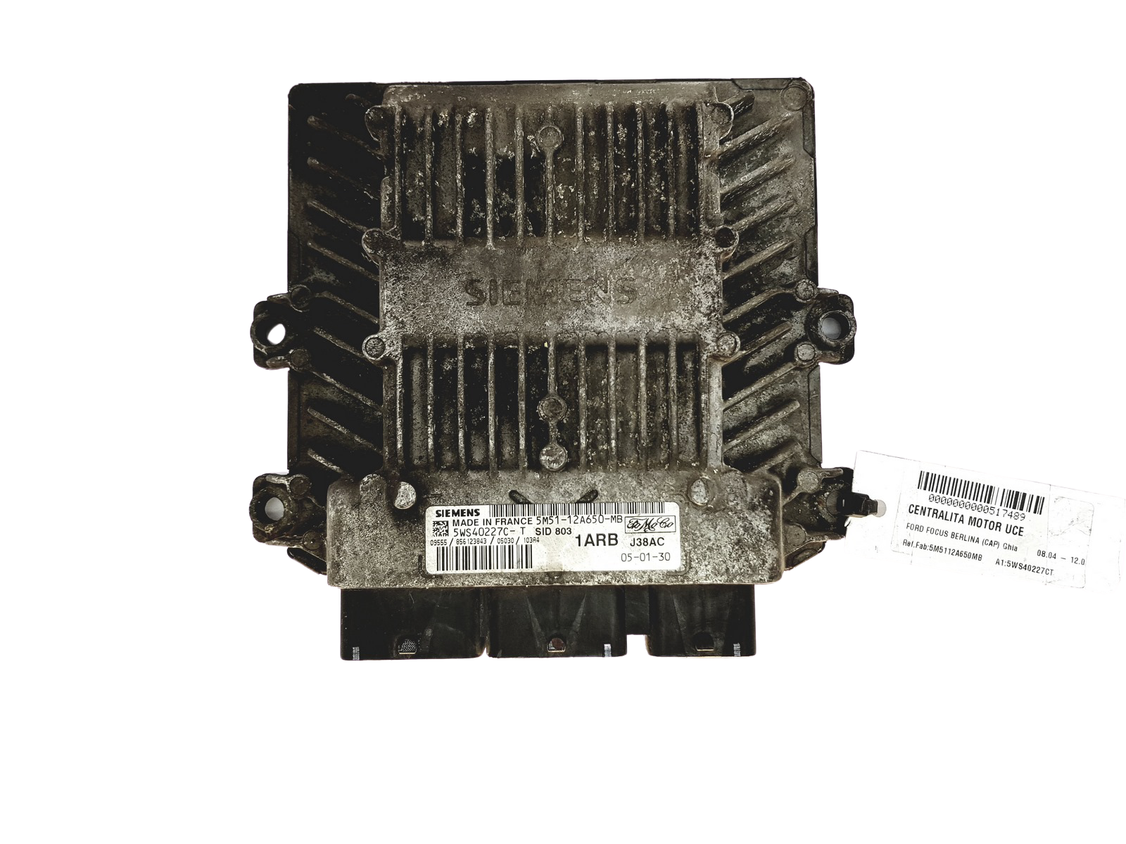 Шофьор 5WS40227C-T 5M51-12A650-MB Ford Siemens 24404 main product photo