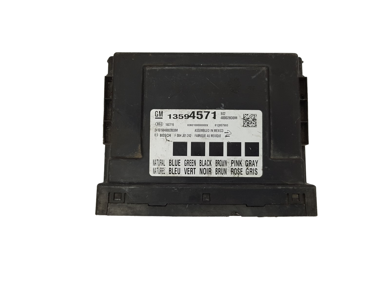 Шофьор 13594571 812857933 F00HJ01242 GM Opel Bosch main product photo