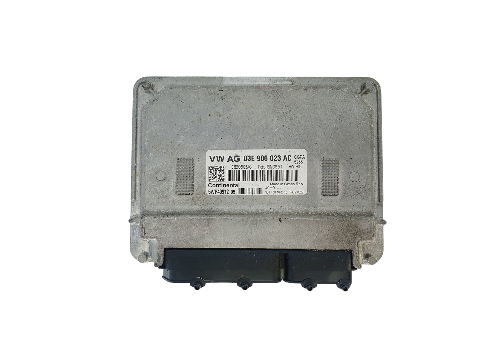 Контролер на двигателя 03E906023AC 5WP40912 05 VW main product photo
