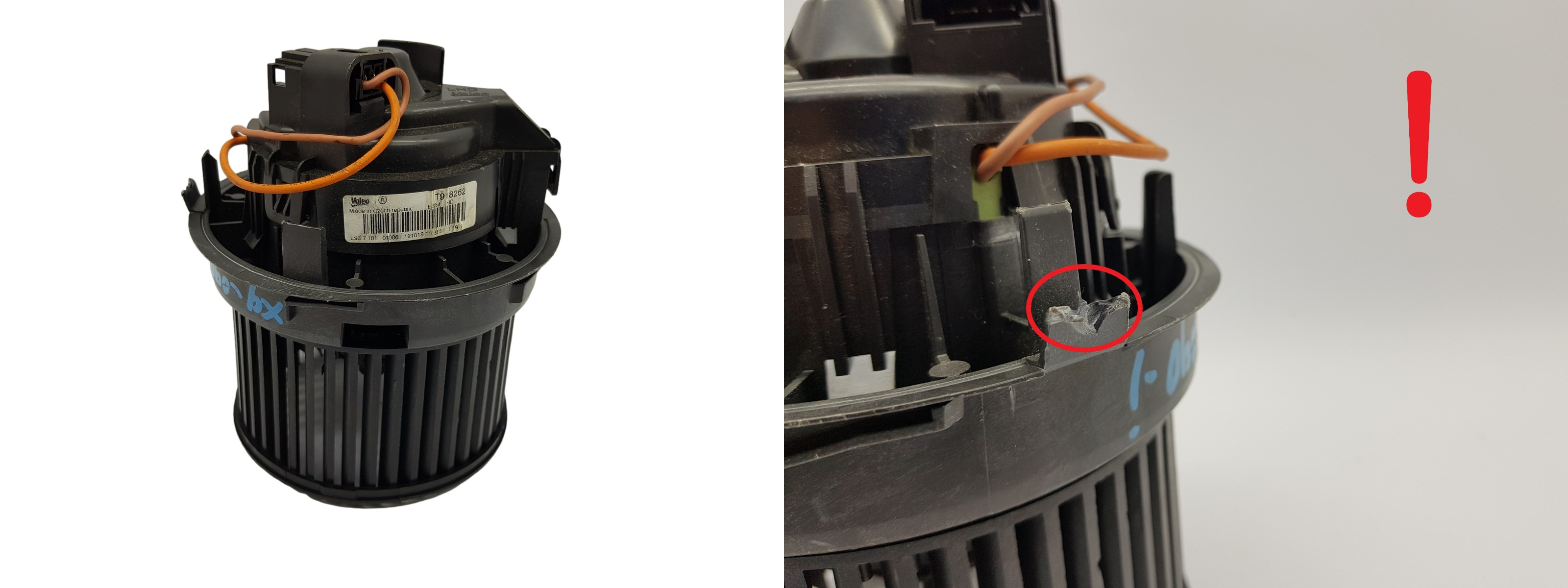 Вентилатор C1 108 Aygo B000493380 87103-YV010 T918262 3770 main product photo