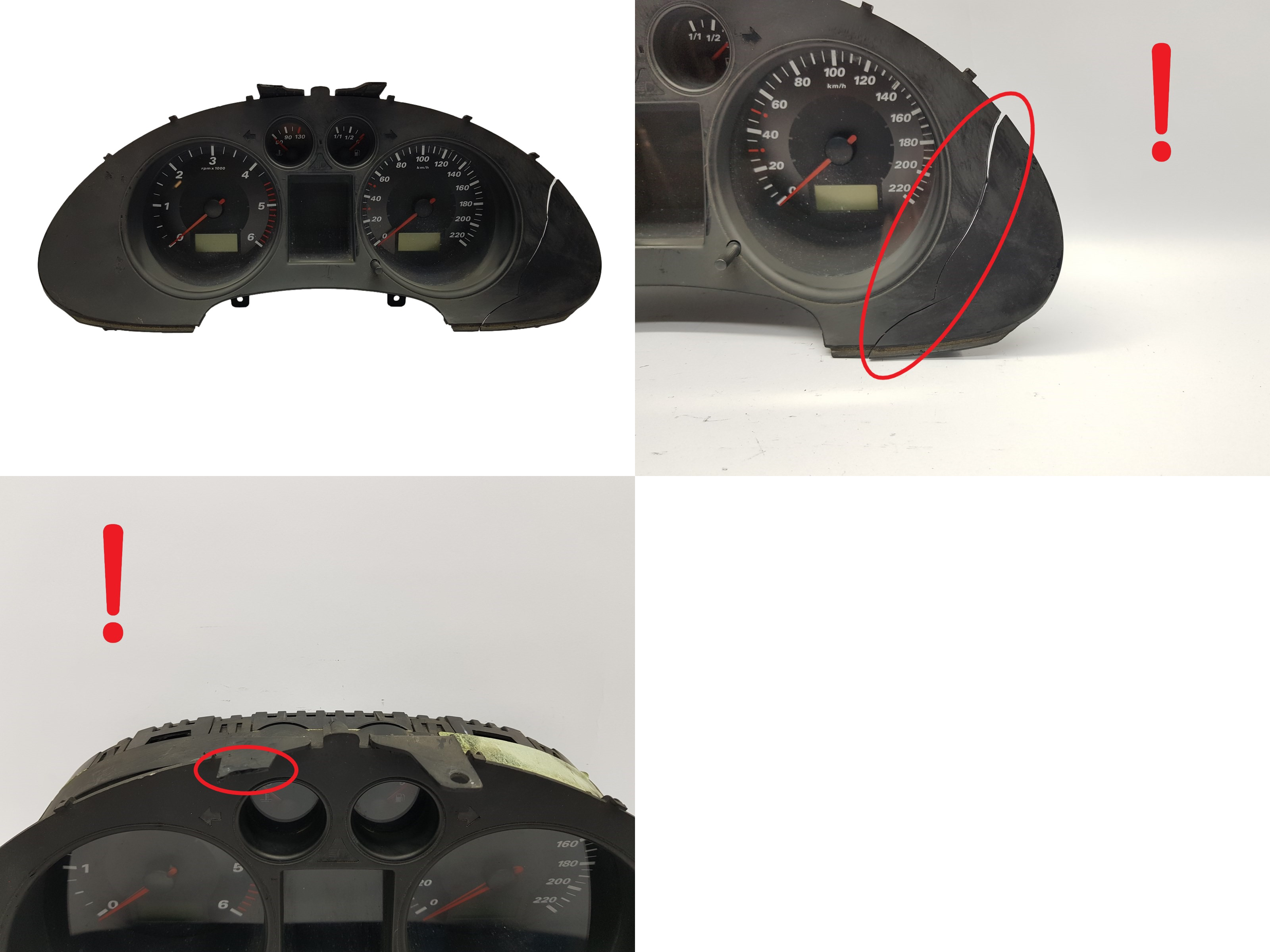 Тахометър Seat Ibiza 6L0920820J 2439 main product photo