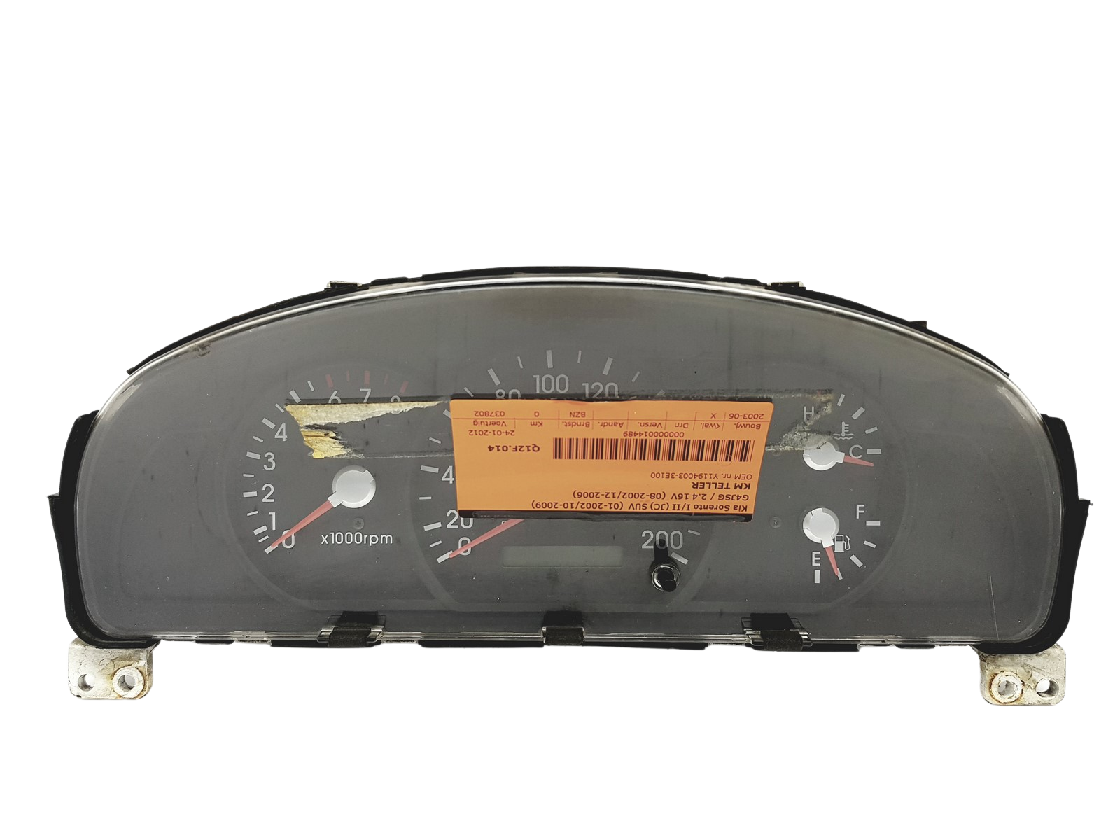 Тахометър Kia Sorento 94003-3E100 2003-73200K main product photo