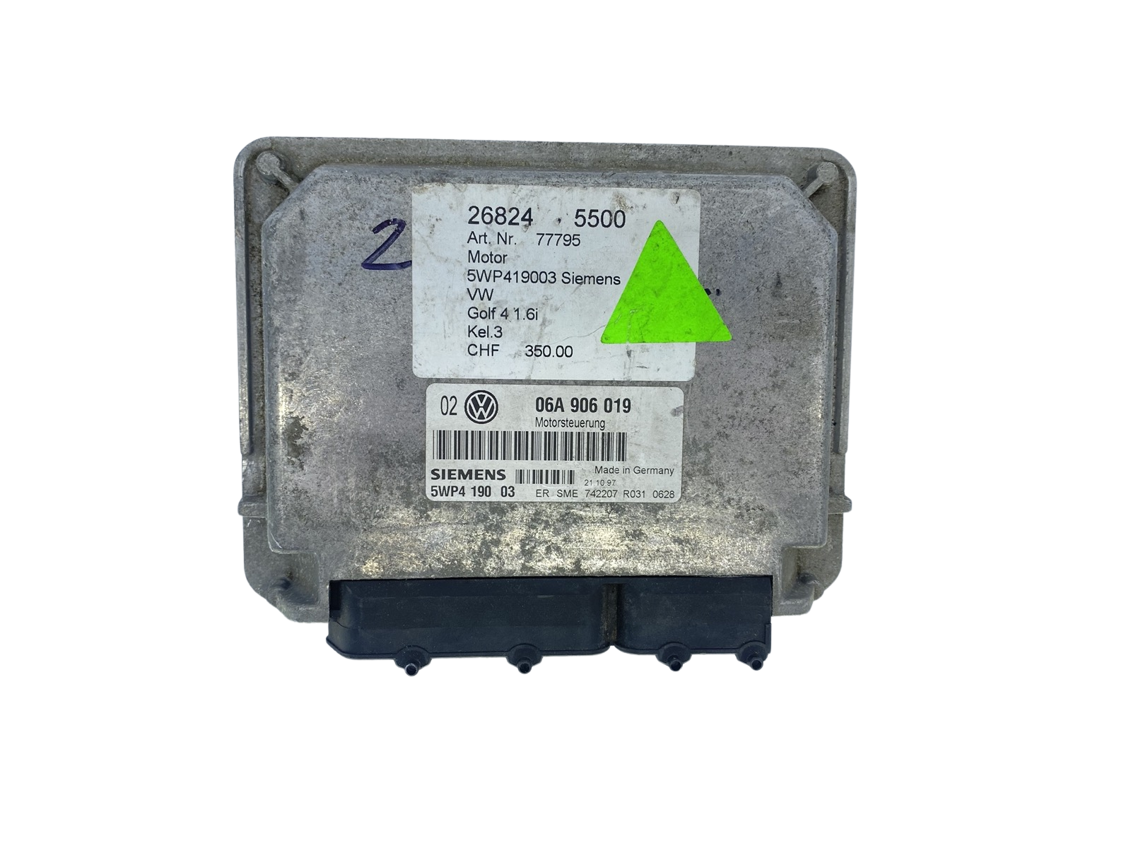 Шофьор 06A906019 5WP4190 03 Volkswagen Siemens 58608 main product photo