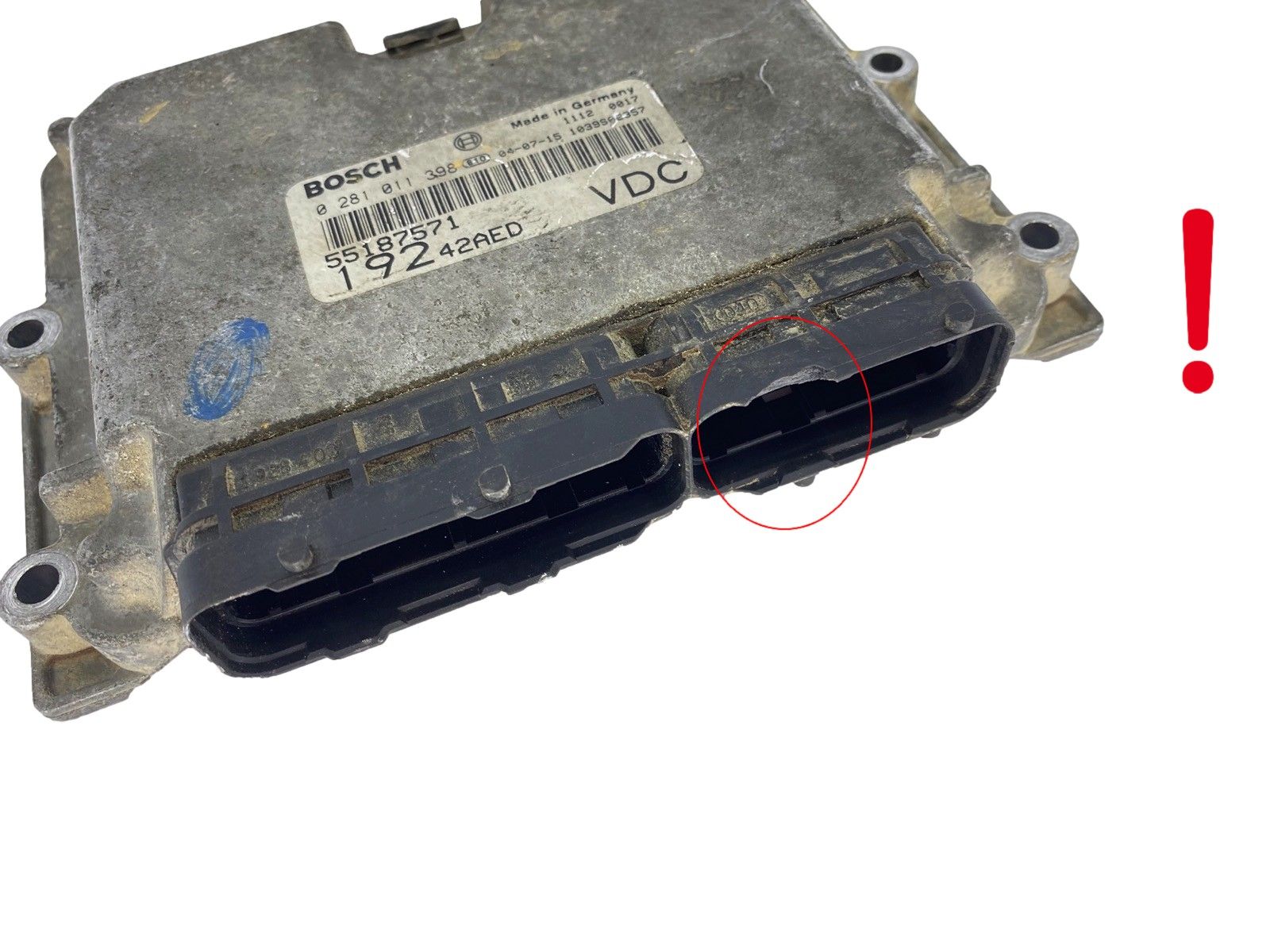 Шофьор 55187571 0281011398 Fiat Bosch 61706 main product photo