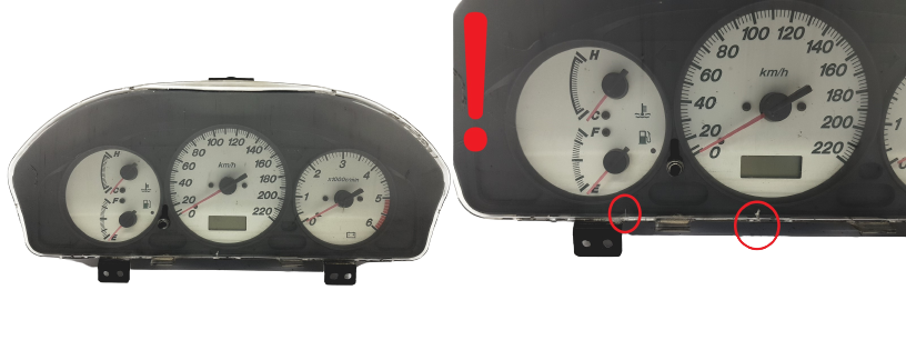 Тахометър Mazda Premacy WVCB87A WV CB87 A 51797 main product photo