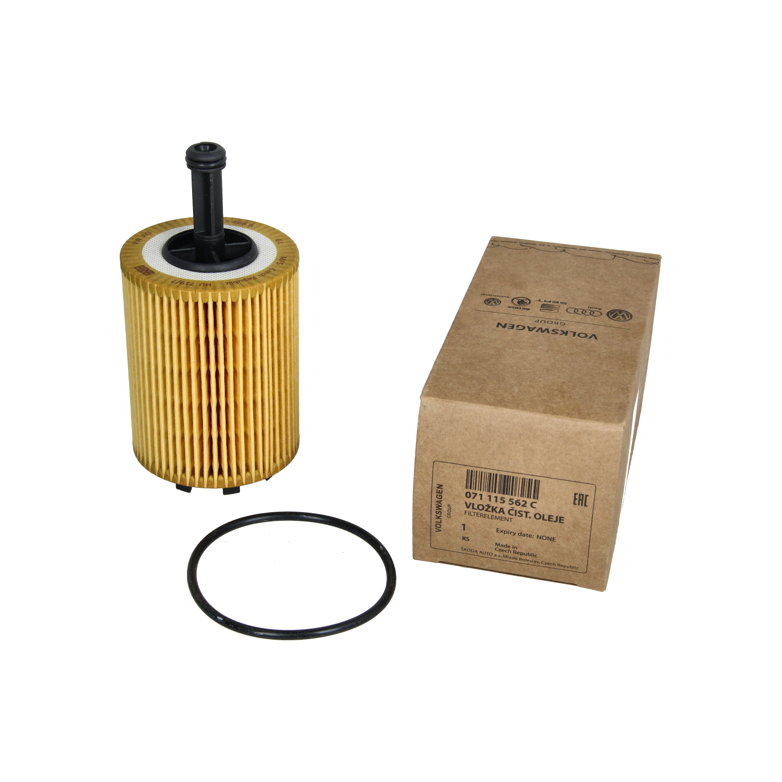 Маслен филтър Направете VW Audi Seat Skoda 071115562C 071115562A main product photo